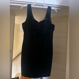 GUESS little black suede dress, Juniors size 9